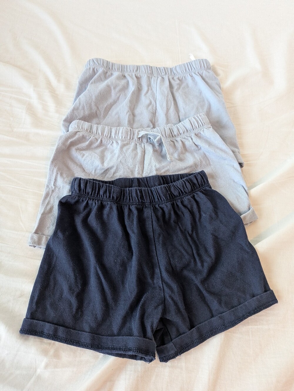 H&M Cotton Shorts 3 Pairs Size 9-12 Months